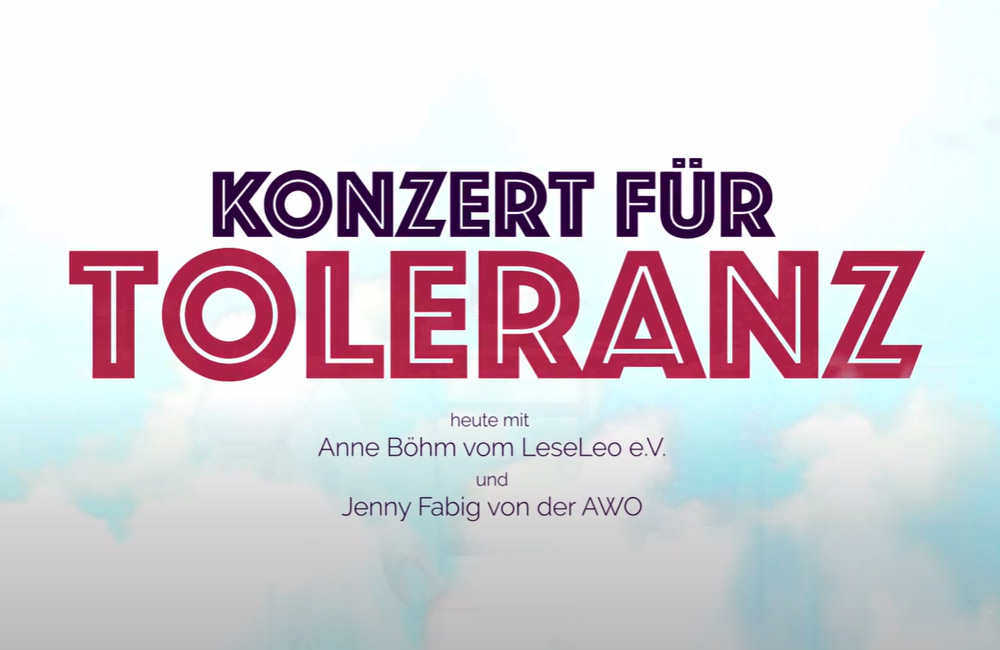 LeseLeo - Blog - Interview mit Anne Böhm zum Konzert für Toleranz 2021 des Kulturschloss Wandsbek