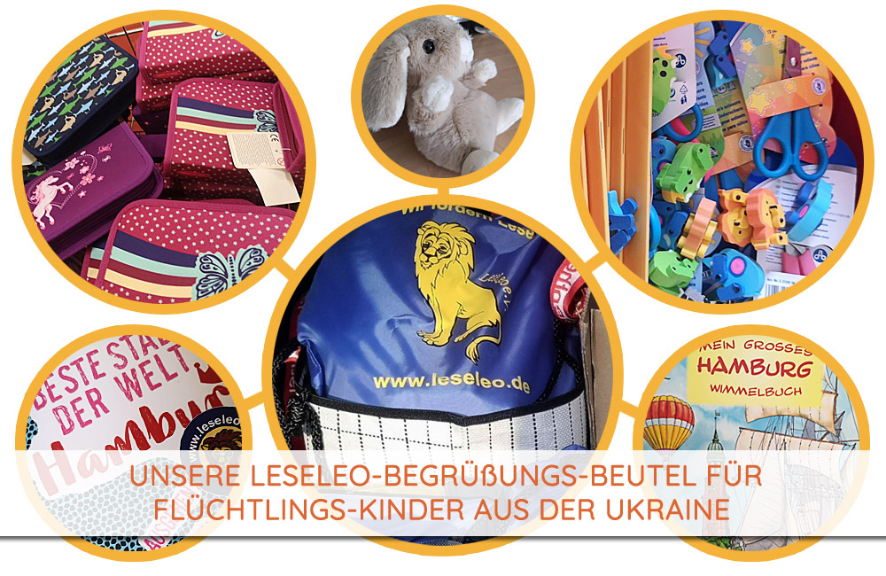 LeseLeo - Blog - Begrüßungsbeutel für Ukraine-Kinder