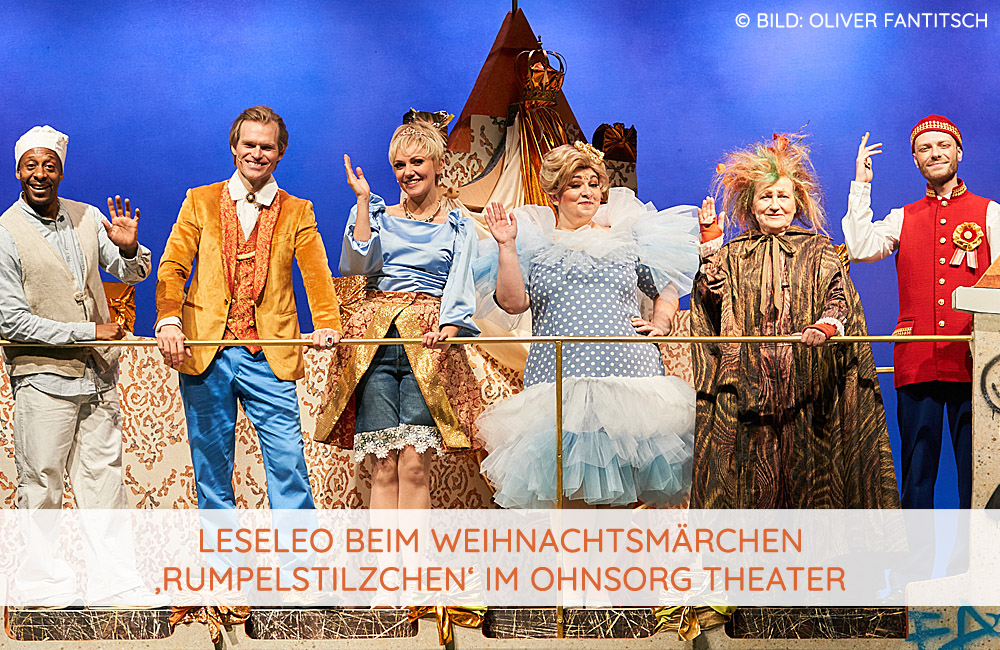 LeseLeo bei Rumpelstilzche im Ohnsorg-Ttheater